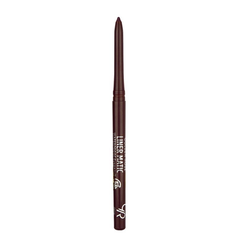 Golden Rose Liner Matic Waterproof Eye Pencil - Αδιάβροχο Μηχανικό Μολύβι Ματιών – #204 AUBERGINE