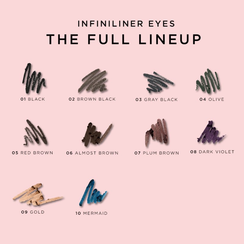 Mon Reve Infiniliner Eye Gel Pencil - Αδιάβροχο Μηχανικό Μολύβι Ματιών Μακράς Διάρκειας 1.2gr – #03 Gray Black