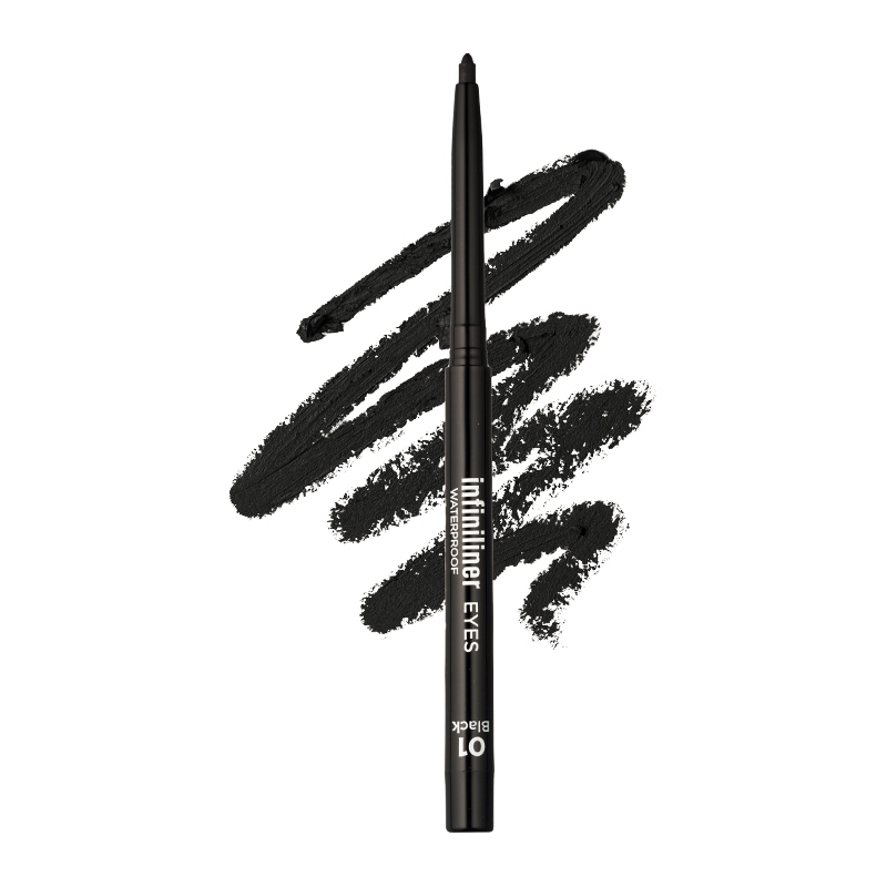 Mon Reve Infiniliner Eye Gel Pencil - Αδιάβροχο Μηχανικό Μολύβι Ματιών Μακράς Διάρκειας 1.2gr – #01 Black