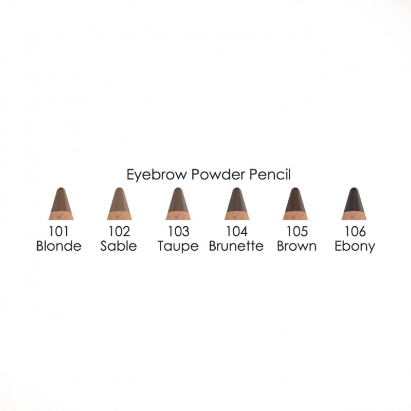 Golden Rose Eyebrow Powder Pencil 1,2gr – #106 (Ebony)