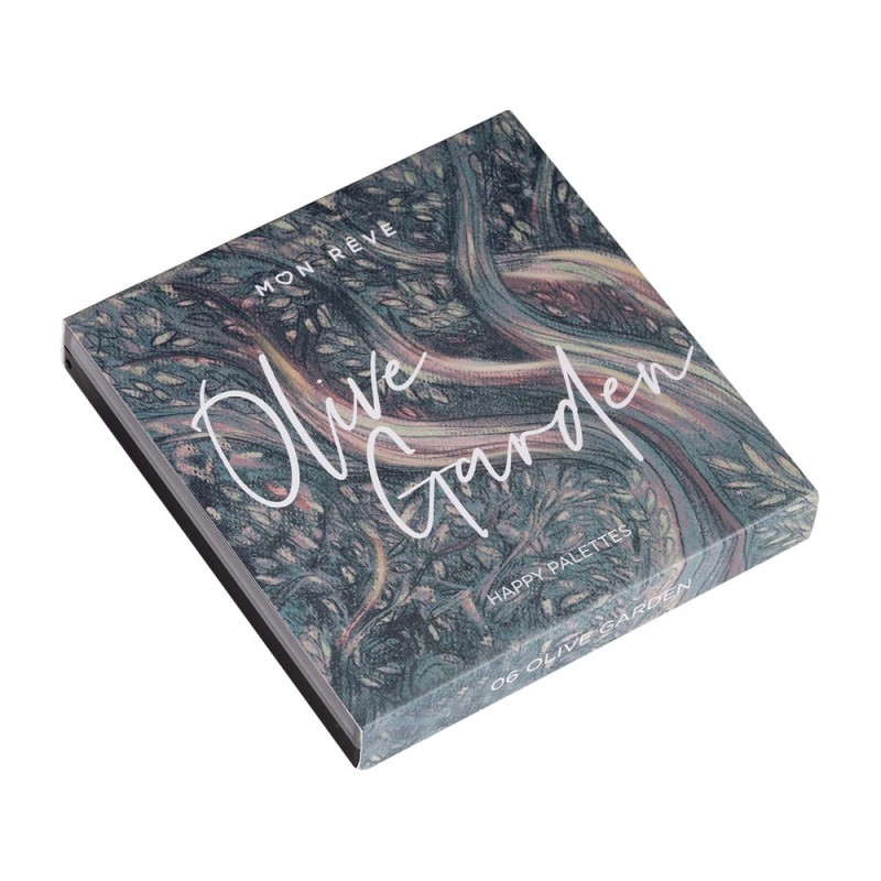 Mon Reve Happy Palettes - Παλέτα Σκιών 9 Αποχρώσεων 15gr #06 Olive Garden