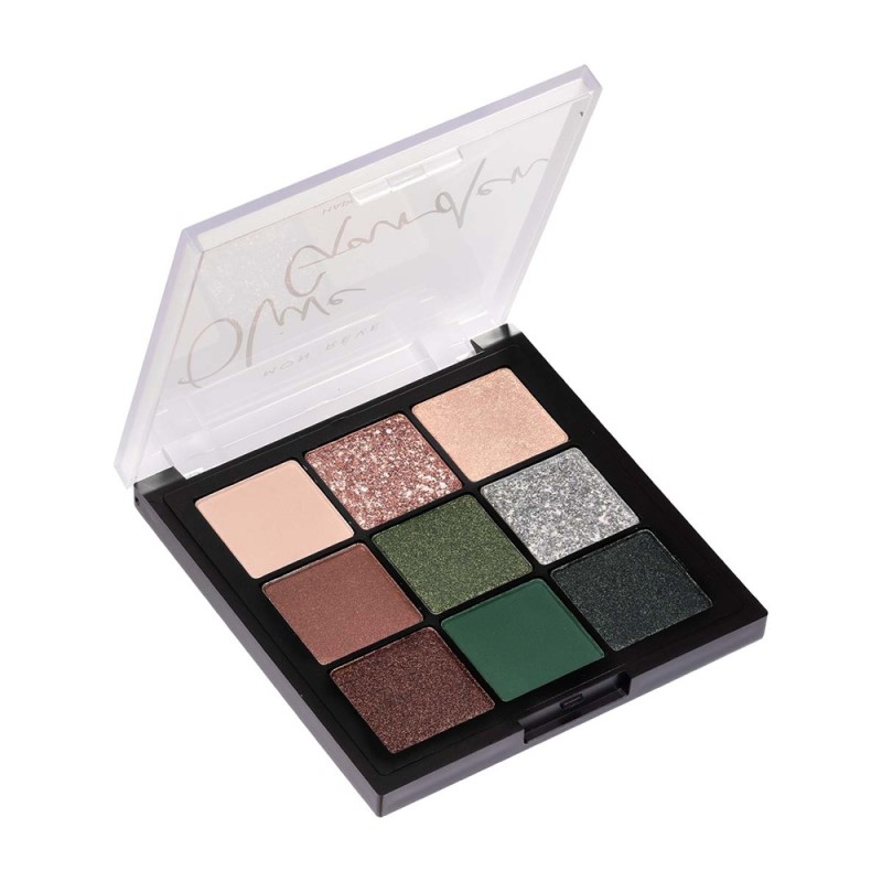 Mon Reve Happy Palettes - Παλέτα Σκιών 9 Αποχρώσεων 15gr #06 Olive Garden