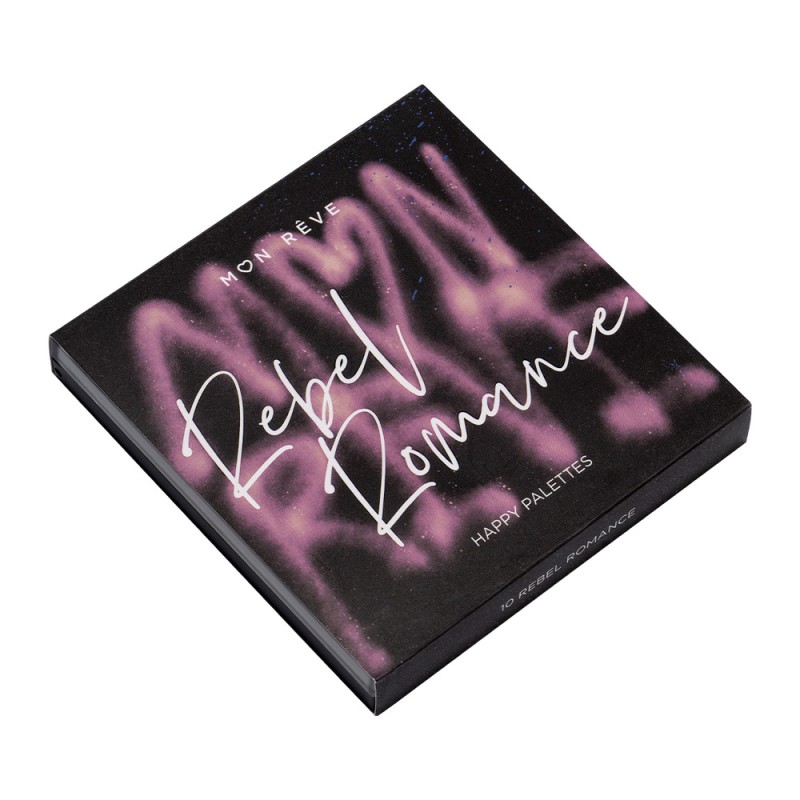 Mon Reve Happy Palettes - Παλέτα Σκιών 9 Αποχρώσεων 15gr #10 Rebel Romance