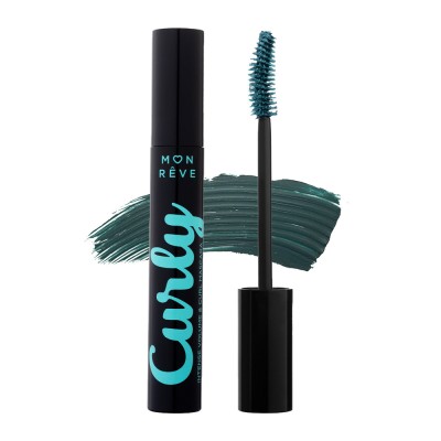 Mon Reve Curly Mascara - Μάσκαρα για Μήκος, Καμπύλη & Όγκο 12ml #04 Emerald