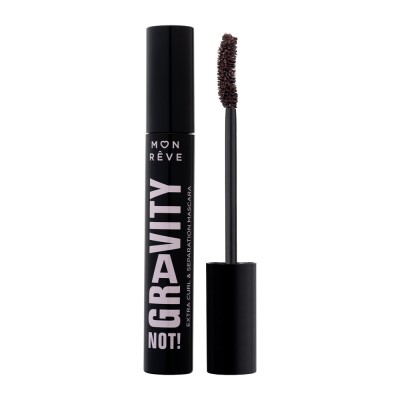 Mon Reve Gravity Not! Mascara - Μάσκαρα για Έντονο Όγκο & Διαχωρισμό 12ml #02 Real Brown