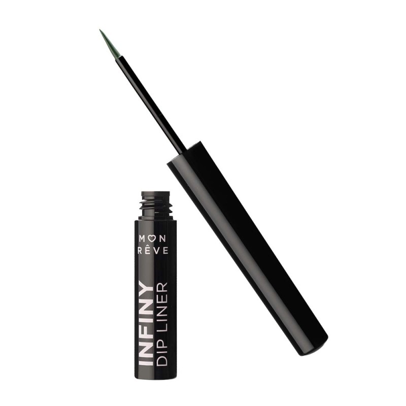 Mon Reve Infiny Dip Liner - Αδιάβροχο Υγρό Eyeliner Μεγάλης Διάρκειας 2ml #04 Forest Green