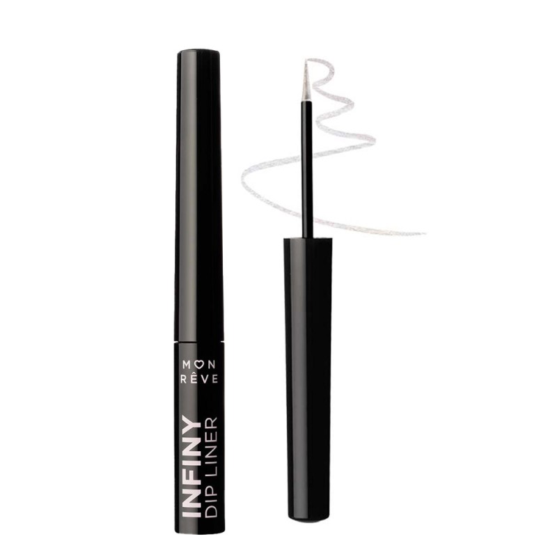 Mon Reve Infiny Dip Liner - Αδιάβροχο Υγρό Eyeliner Μεγάλης Διάρκειας 2ml #06 Lunar White