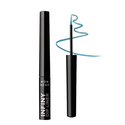 Mon Reve Infiny Dip Liner - Αδιάβροχο Υγρό Eyeliner Μεγάλης Διάρκειας 2ml #09 Turquoise