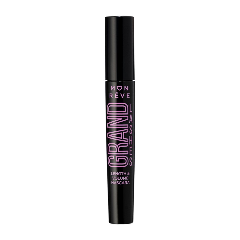 Mon Reve Grand Lashes Mascara - Μάσκαρα για Μήκος & Όγκο 12ml #01 Black