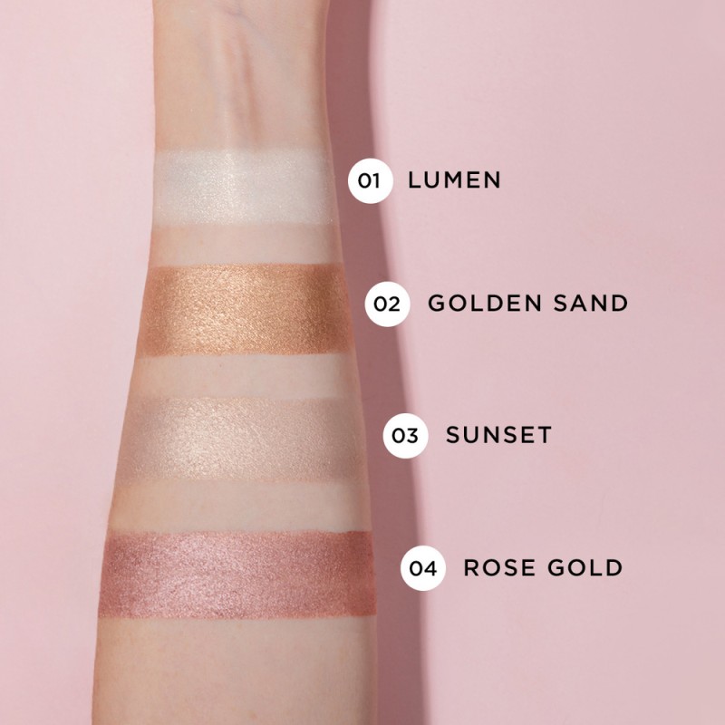 Mon Reve Stellar Powder Highlighter 8gr – #02 (GOLDEN SAND)