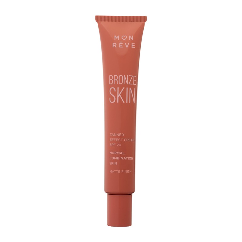Mon Reve Bronze Skin Combination Skin SPF20 30ml - Υγρό Bronzer για Φυσική Ηλιοκαμένη Όψη & Ματ Αποτέλεσμα – #102