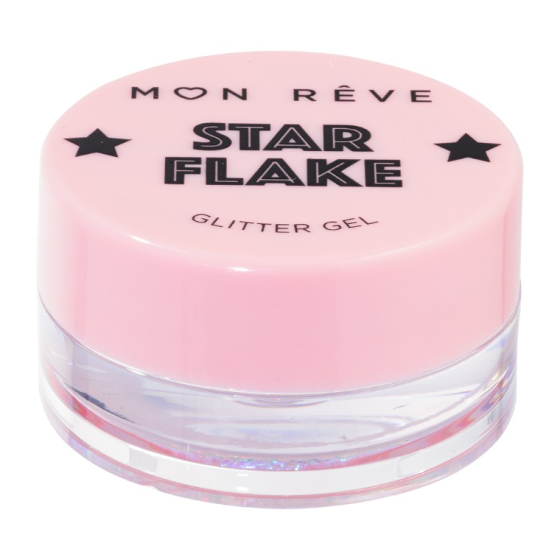 Mon Reve Starflake Glitter Gel - Gel Πολλαπλών Χρήσεων για Έντονη Λάμψη 4gr #03 SAND DUNE