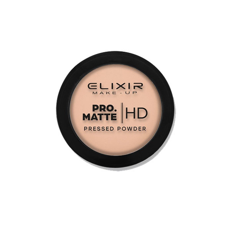 Elixir Πούδρα – PRO. MATTE Pressed Powder HD 9g – #206 (Cookie Dust)