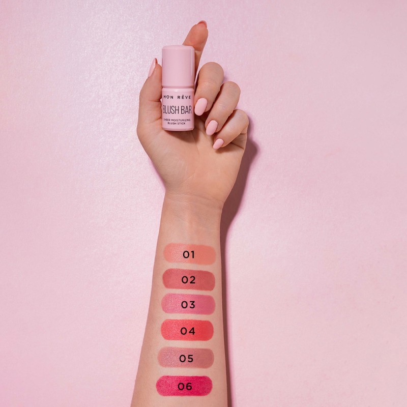 Mon Reve Blush Bar 5.5g - Κρεμώδες Ρουζ Πολλαπλών Χρήσεων – #03