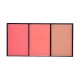 Mon Reve Blush On! - Τριπλή Παλέτα Ρουζ 9.9gr #01 Peachy