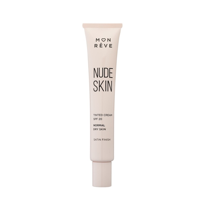 Mon Reve Nude Skin Normal to Dry Skin SPF 20 - Ενυδατική Κρέμα με Χρώμα για Φυσική Κάλυψη 30ml #101