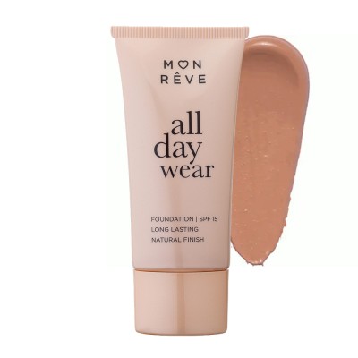 Mon Reve All Day Wear Foundation 30ml - Μακράς Διάρκειας & Φυσικό Ματ #108