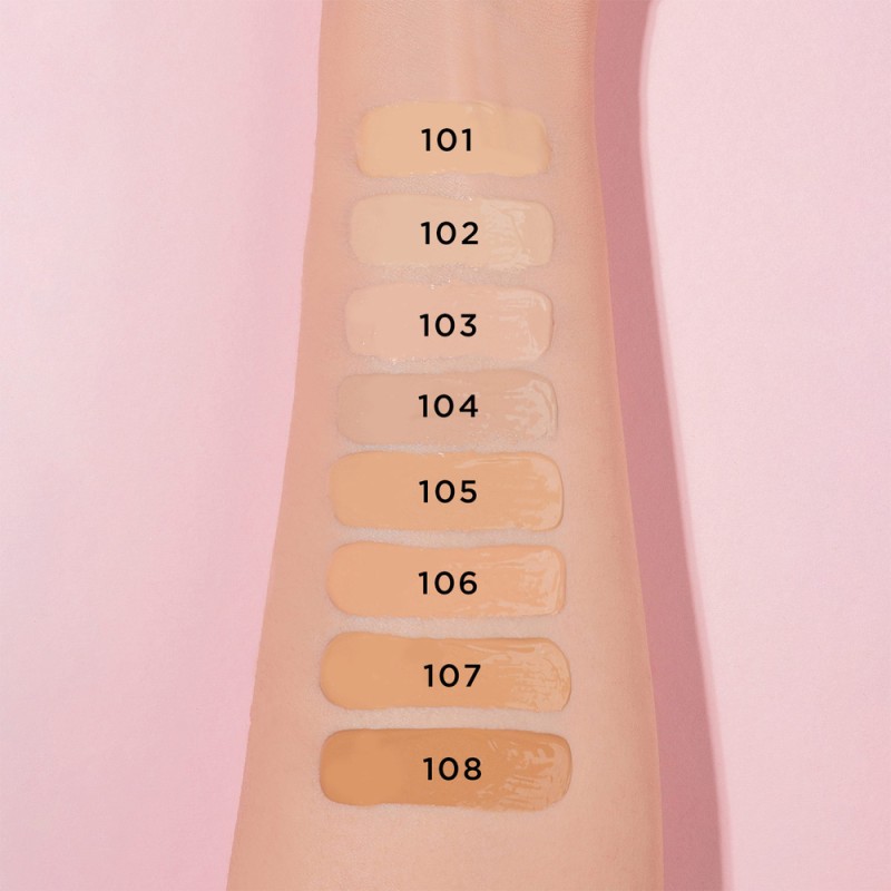 Mon Reve Impeccable Foundation 30ml - Υψηλή Κάλυψη & Ματ Φινίρισμα #102