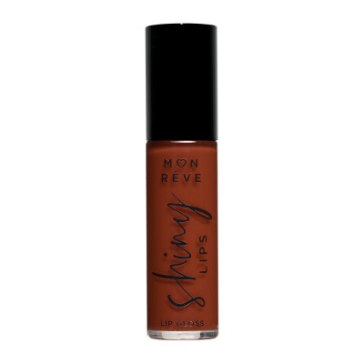 Mon Reve Shiny Lips - Ενυδατικό Lip Gloss για 3D Λάμψη & Όγκο 5ml – #14 SALTED CARAMEL