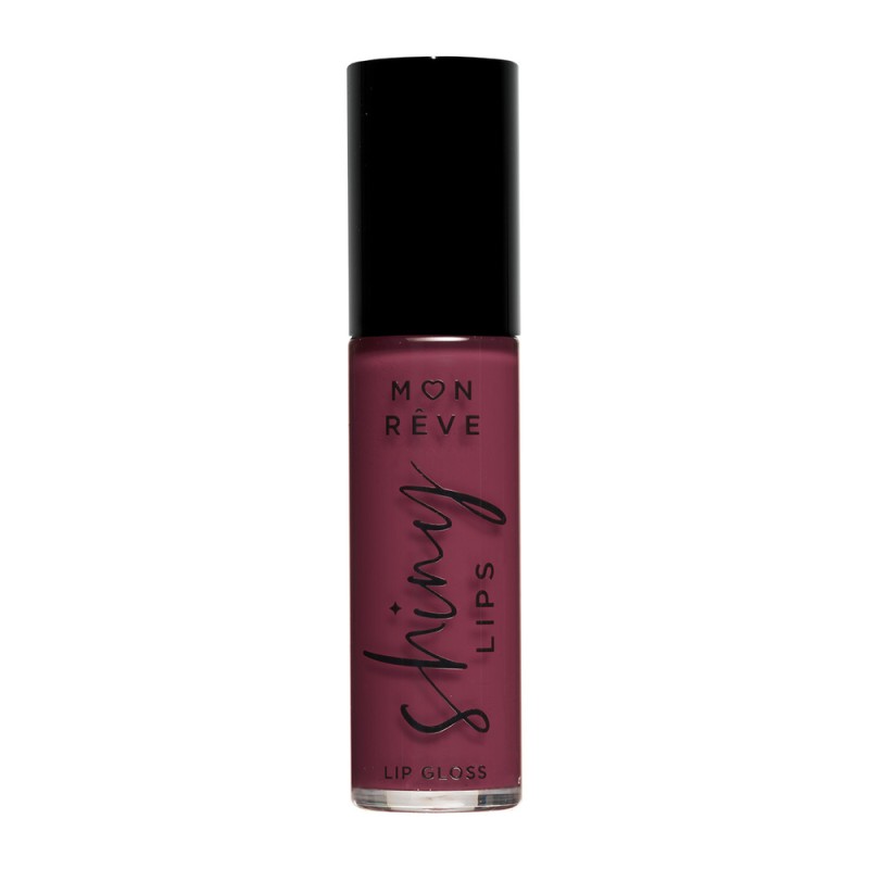 Mon Reve Shiny Lips - Ενυδατικό Lip Gloss για 3D Λάμψη & Όγκο 5ml – #15 SWEET CRANBERRY