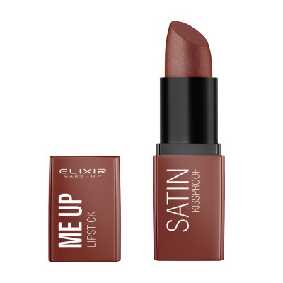 ELIXIR Satin Me Up Kissproof Lipstick 3g #048 (CHESTNUT RED)