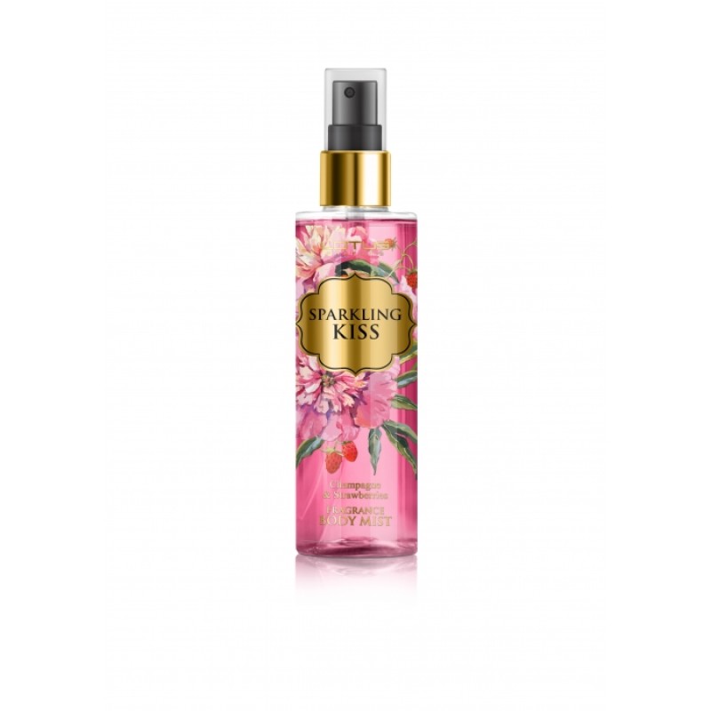 Revers LOTUS BODY MIST SPARKLING KISS Champagne & Strawberries 210ml