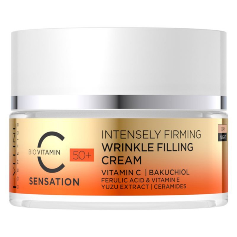 Eveline Bio Vitamin C Intensely Firming Wrinkle Filling Cream 50+ (50ml)