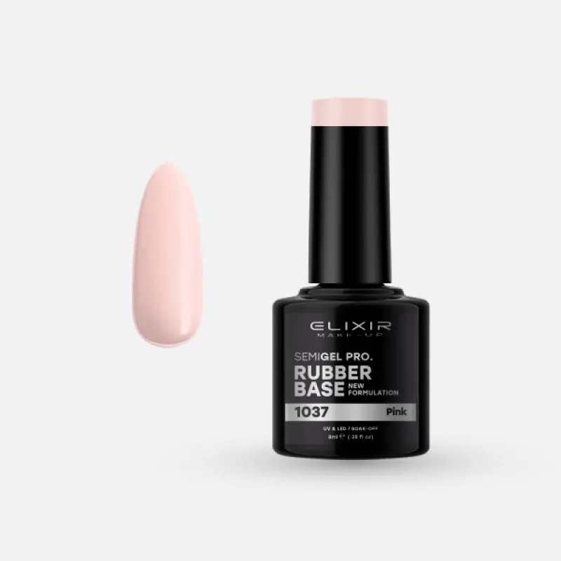 Elixir Semi Gel Ημιμόνιμο Βερνίκι 8ml – #1037 (PINK) Elixir Semi Gel Ημιμόνιμο Βερνίκι 8ml – #1037 (PINK)