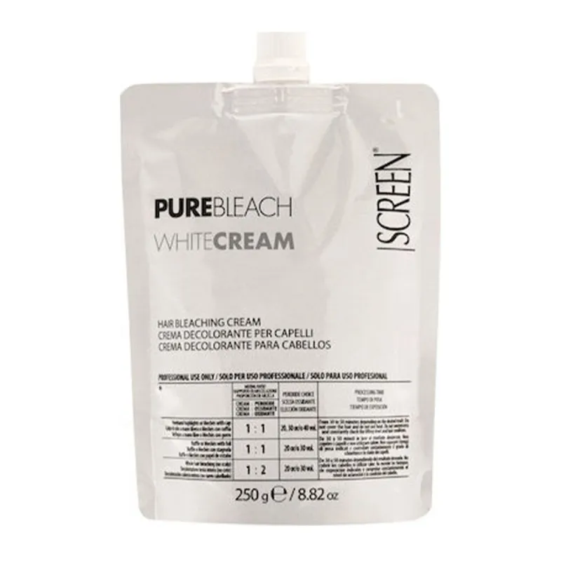 Ντεκαπάζ Screen Pure Bleach White Cream 250gr Ντεκαπάζ Screen Pure Bleach White Cream 250gr