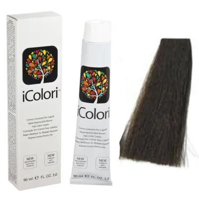 Kepro iColori Cenere Βαφή Μαλλιών 100ml (ΚΑΣΤΑΝΟ ΣΑΝΤΡΕ) - No4.1
