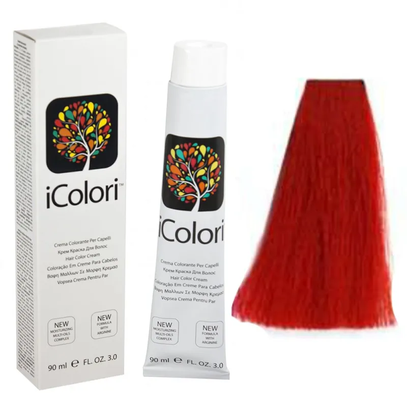 Kepro iColori Contrast 3 in 1 Βαφή Μαλλιών 90ml (ΚΟΚΚΙΝΟ) - RED Kepro iColori Contrast 3 in 1 Βαφή Μαλλιών 90ml (ΚΟΚΚΙΝΟ) - RED