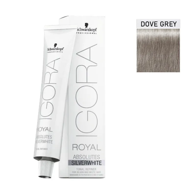 Schwarzkopf Igora Royal Absolutes Silverwhite 60ml #Dove Grey (Ασημί Μεσαίο) Schwarzkopf Igora Royal Absolutes Silverwhite 60ml #Dove Grey (Ασημί Μεσαίο)