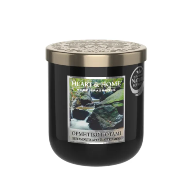 Heart and Home Αρωματικό Κερί 30h 115gr #Ορμητικό Ποτάμι Heart and Home Αρωματικό Κερί 30h 115gr #Ορμητικό Ποτάμι
