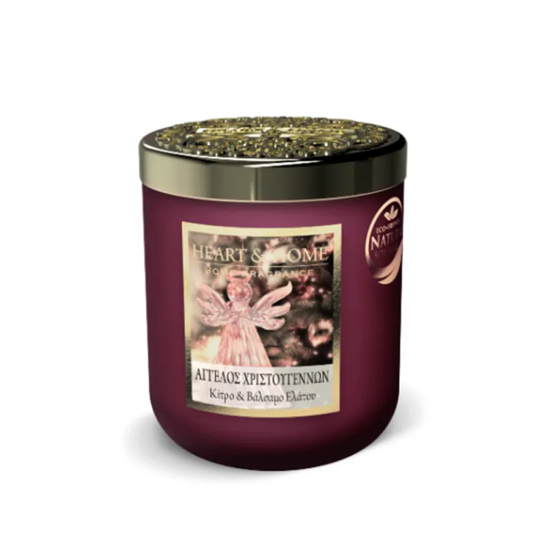 Heart and Home Αρωματικό Κερί 30h 115gr #Άγγελος Χριστουγέννων Heart and Home Αρωματικό Κερί 30h 115gr #Άγγελος Χριστουγέννων