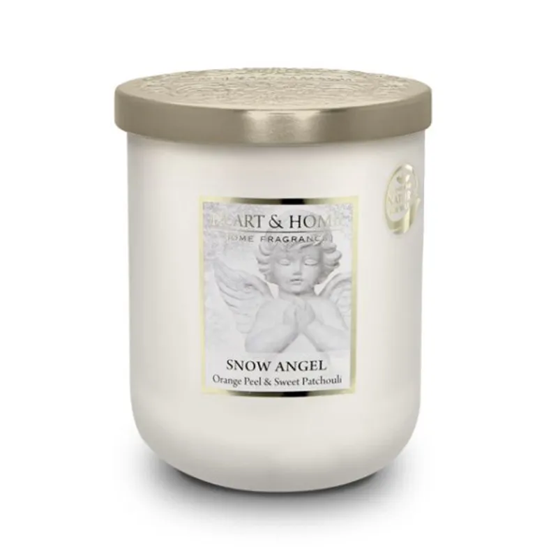 Heart and Home Αρωματικό Κερί 30h 115gr #Άγγελος Χιονιού Heart and Home Αρωματικό Κερί 30h 115gr #Άγγελος Χιονιού