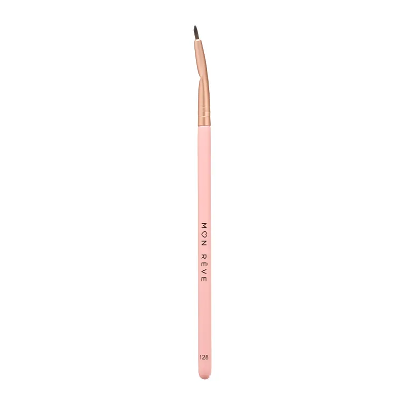 Mon Reve Fine Eyeliner Brush - Λεπτό Πινέλο Eyeliner με Επικλινή Λαβή #128