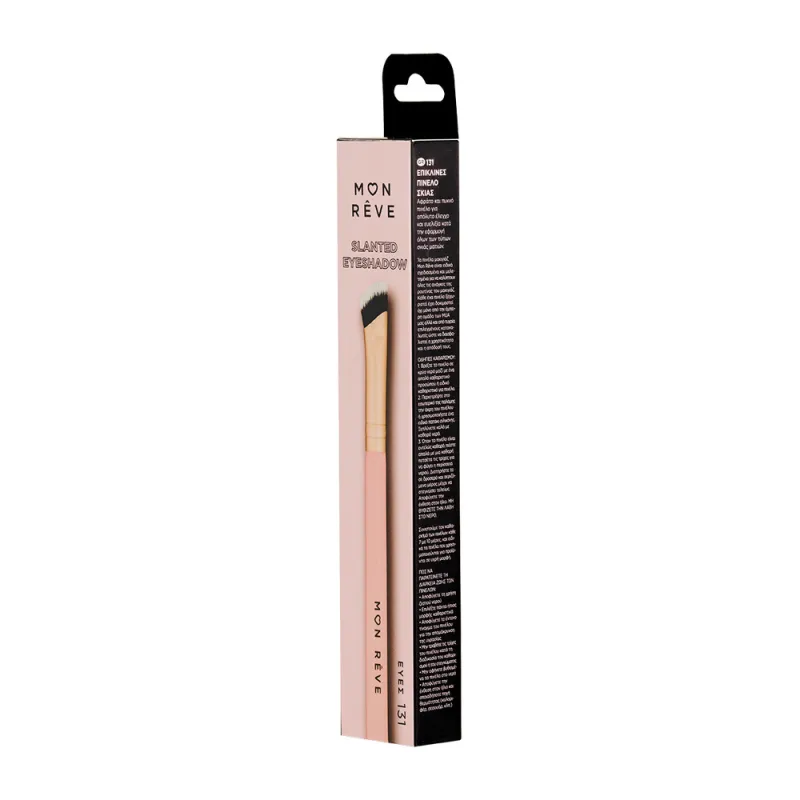 Mon Reve Slanted Eyeshadow Brush - Επικλινές, Αφράτο Πινέλο Σκιάς #131