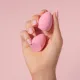 Mon Reve Makeup Sponge - Σετ 4 Μίνι Σφουγγαράκια Μακιγιάζ για Στοχευμένη Κάλυψη – #09 Mini Egg Sponges