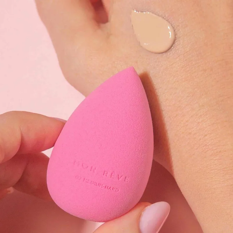 Mon Reve Makeup Sponge - Σταθερό Σφουγγαράκι Μακιγιάζ για Υψηλή Κάλυψη – #02 Medium Hard