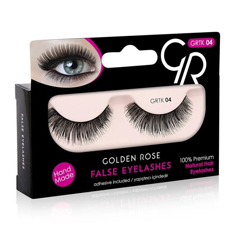Golden Rose False Eyelashes (με φυσική τρίχα) #04 Golden Rose False Eyelashes (με φυσική τρίχα) #04