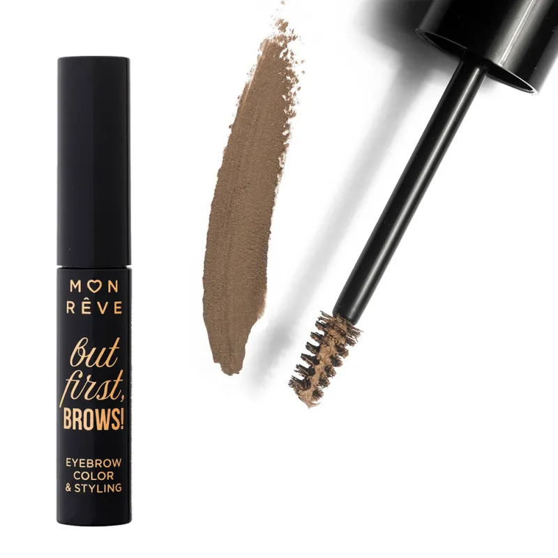 Mon Reve But First, Brows! - Αδιάβροχη Μάσκαρα Φρυδιών με Χρώμα 4ml #05
