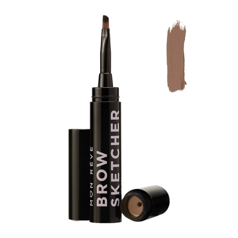 Mon Reve Brow Sketcher - Μακράς Διάρκειας Αδιάβροχο Τζελ Φρυδιών 1.6gr #01 Light Blond