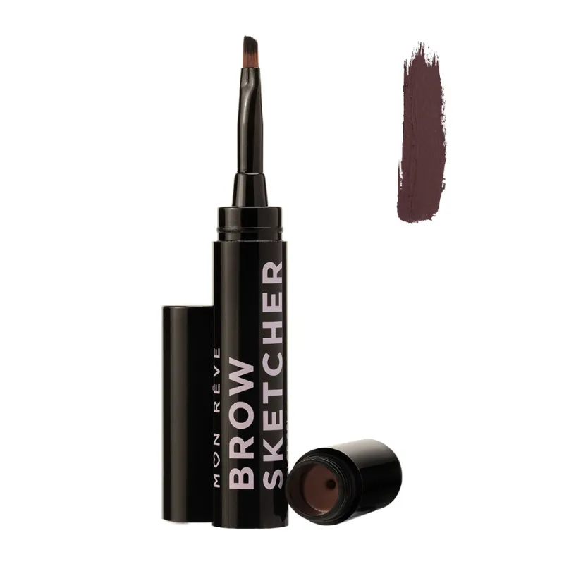 Mon Reve Brow Sketcher - Μακράς Διάρκειας Αδιάβροχο Τζελ Φρυδιών 1.6gr #05 Red Brown