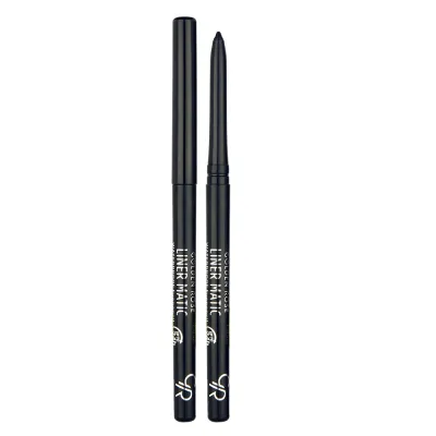 Golden Rose Liner Matic Waterproof Eye Pencil - Αδιάβροχο Μηχανικό Μολύβι Ματιών – #201 BLACK
