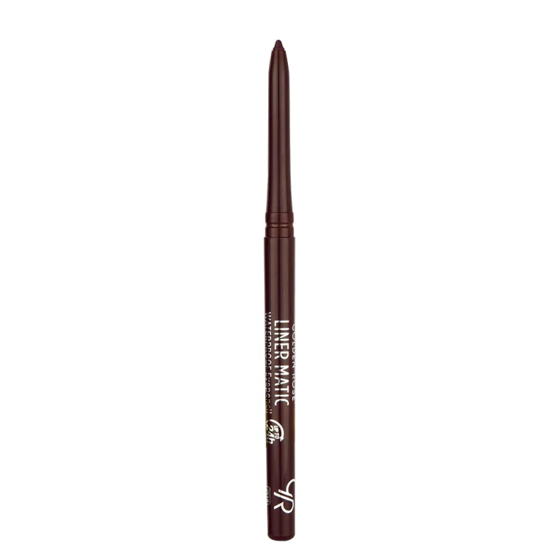 Golden Rose Liner Matic Waterproof Eye Pencil - Αδιάβροχο Μηχανικό Μολύβι Ματιών – #204 AUBERGINE