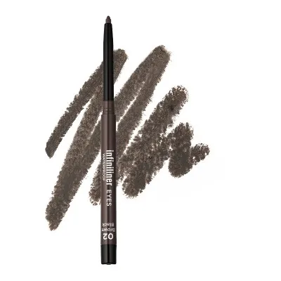 Mon Reve Infiniliner Eye Gel Pencil - Αδιάβροχο Μηχανικό Μολύβι Ματιών Μακράς Διάρκειας 1.2gr – #02 Brown Black