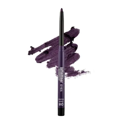 Mon Reve Infiniliner Eye Gel Pencil - Αδιάβροχο Μηχανικό Μολύβι Ματιών Μακράς Διάρκειας 1.2gr – #08 Dark Violet