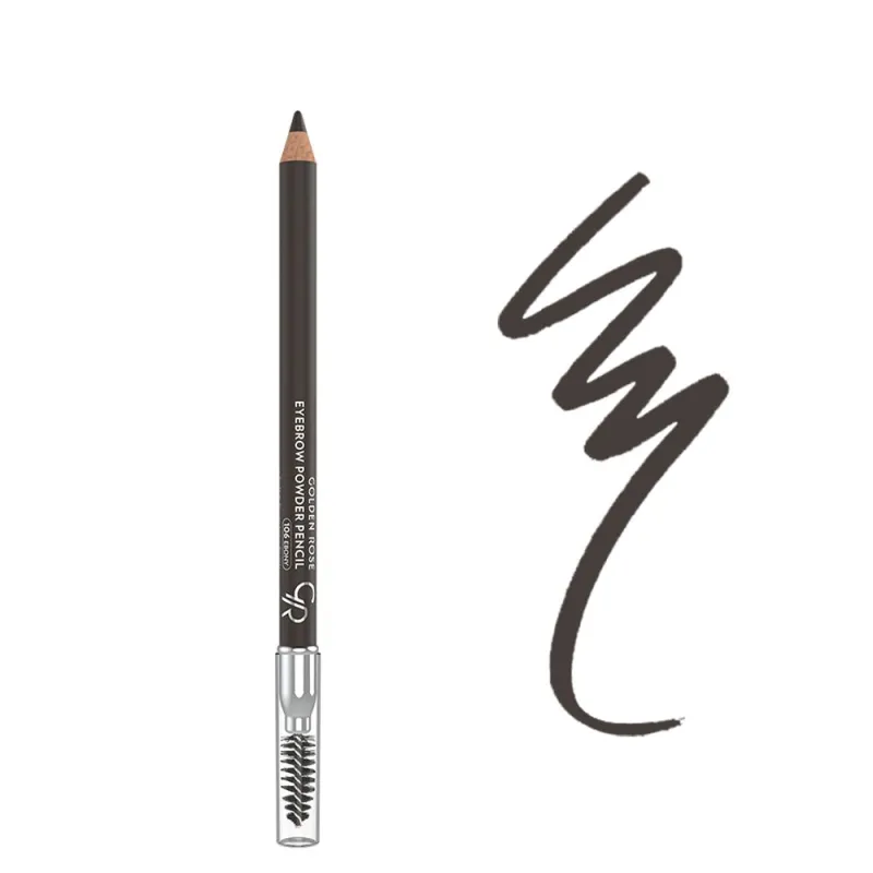 Golden Rose Eyebrow Powder Pencil 1,2gr – #106 (Ebony) Golden Rose Eyebrow Powder Pencil 1,2gr – #106 (Ebony)