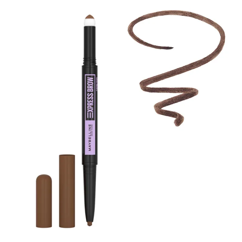 Maybelline Express Brow Satin Duo 8gr #02 Medium Brown Maybelline Express Brow Satin Duo 8gr #02 Medium Brown