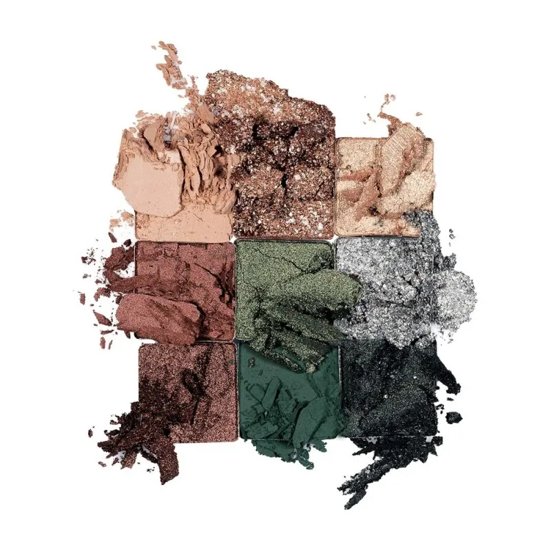 Mon Reve Happy Palettes - Παλέτα Σκιών 9 Αποχρώσεων 15gr #06 Olive Garden